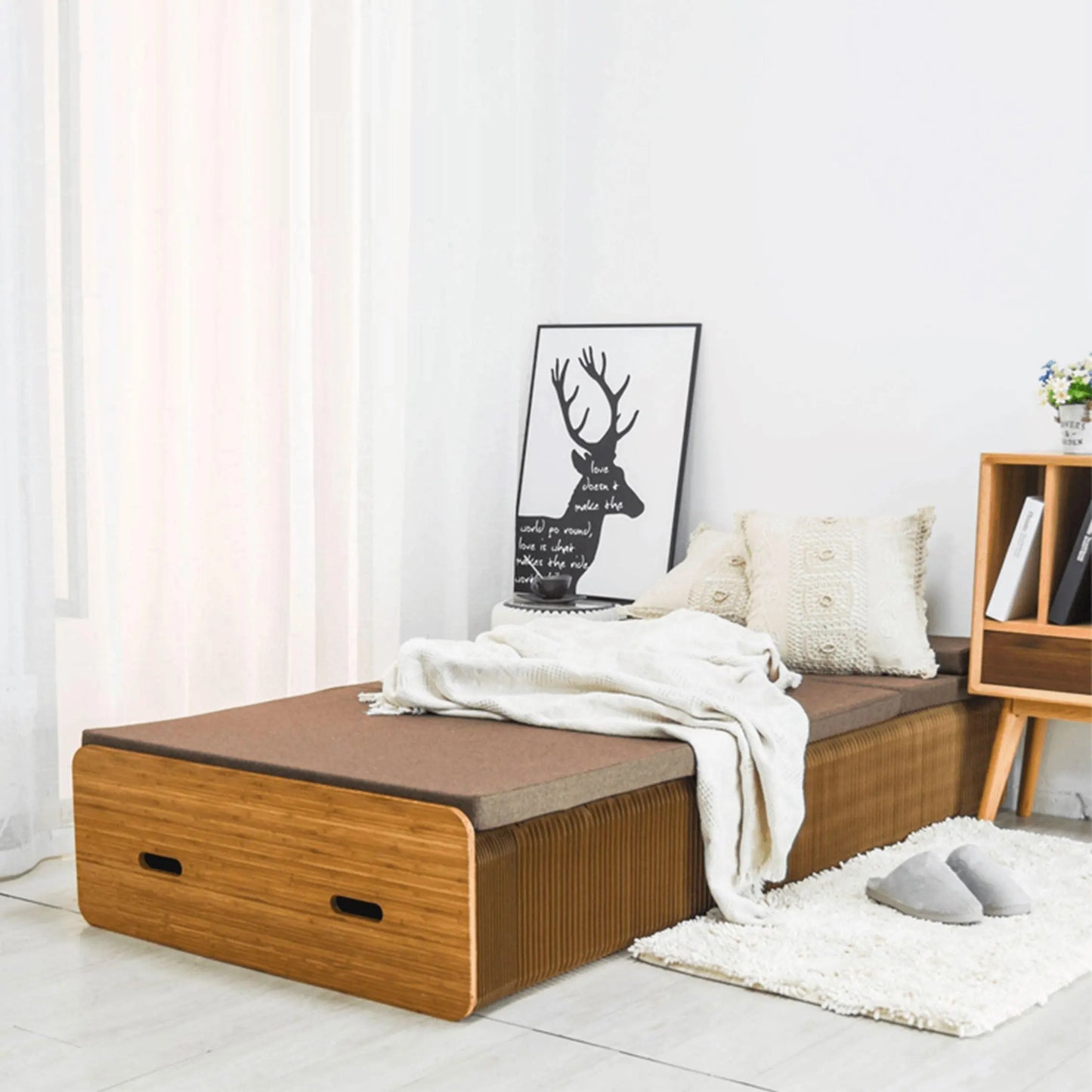 Accordion Folding Single Bed Luxepalace.co.uk