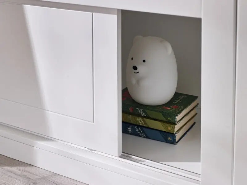 Acorn Treehouse Midsleeper & Storage Unit - White Luxepalace