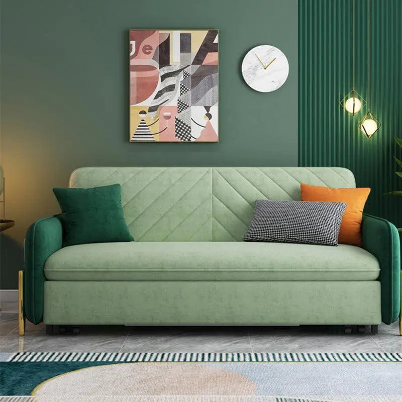 Aditi Two Seater Sofa Bed, Green Luxepalace.co.uk