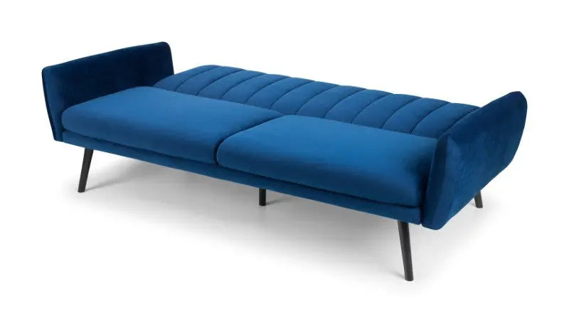 Afina Sofabed - Blue Velvet Luxepalace