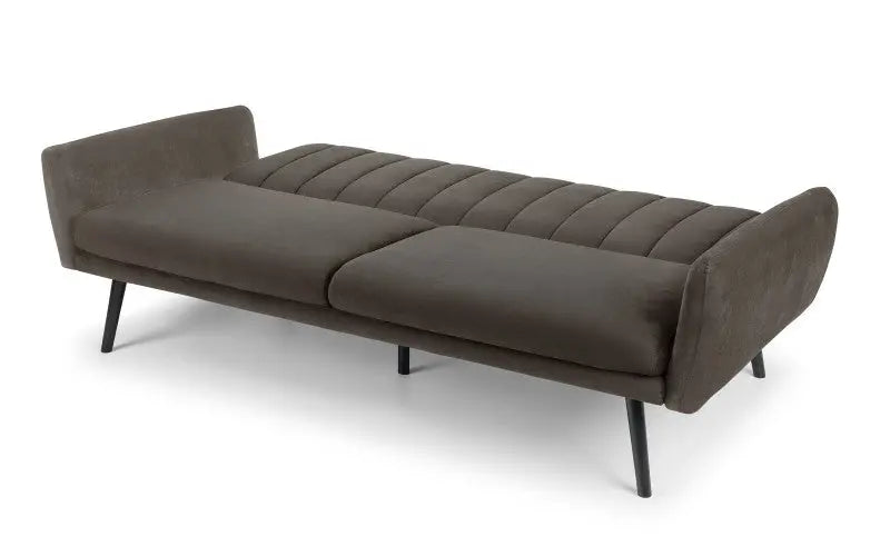 Afina Sofabed - Grey Velvet Luxepalace