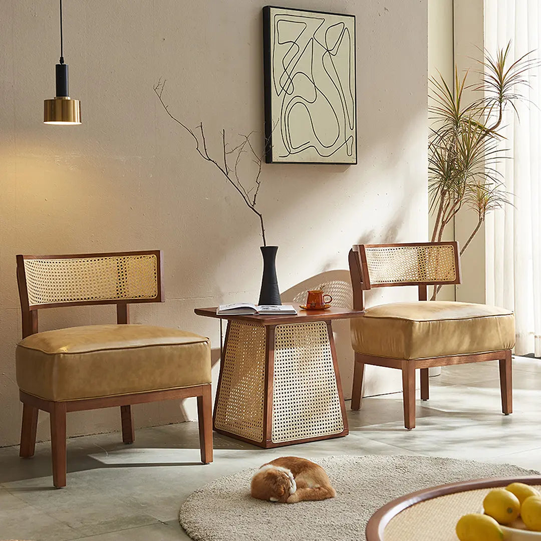 Alexa Rattan Lounge Chair, Armchair Luxepalace.co.uk