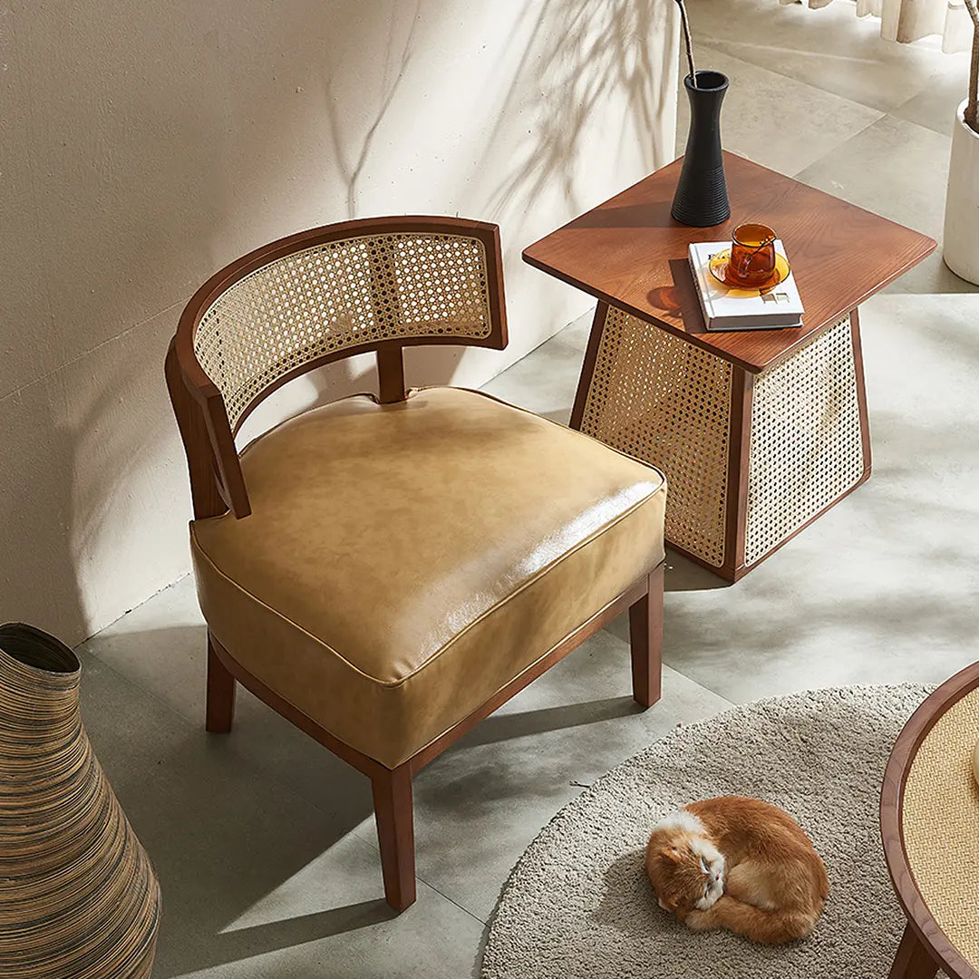 Alexa Rattan Lounge Chair, Armchair Luxepalace.co.uk