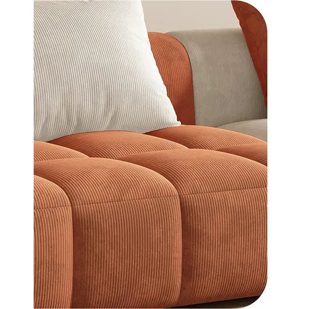 Arabella Module Sofa, Two Seater Sofa, Three Seater Sofa, Four Seater, Corduroy Fabric Luxepalace.co.uk