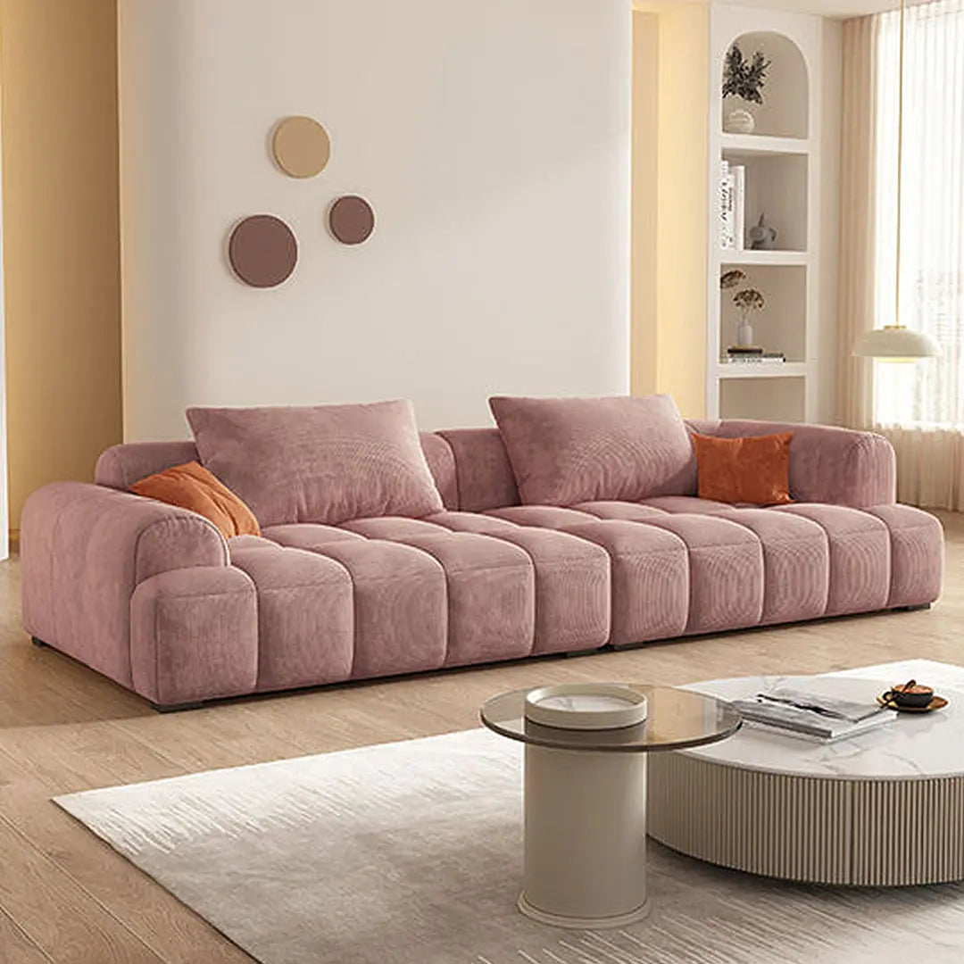Arabella Module Sofa, Two Seater Sofa, Three Seater Sofa, Four Seater, Corduroy Fabric Luxepalace.co.uk