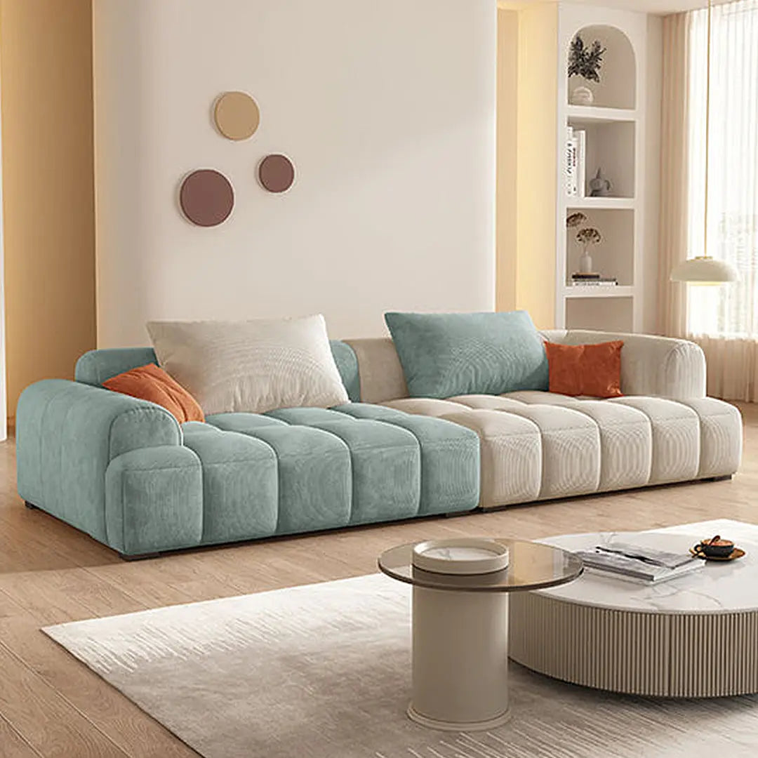 Arabella Module Sofa, Two Seater Sofa, Three Seater Sofa, Four Seater, Corduroy Fabric Luxepalace.co.uk