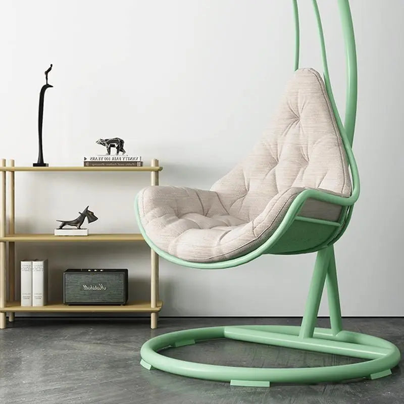 Aravali Rattan Hanging Chair with Stand, Indoor/ Outdoor Furniture Luxepalace.co.uk