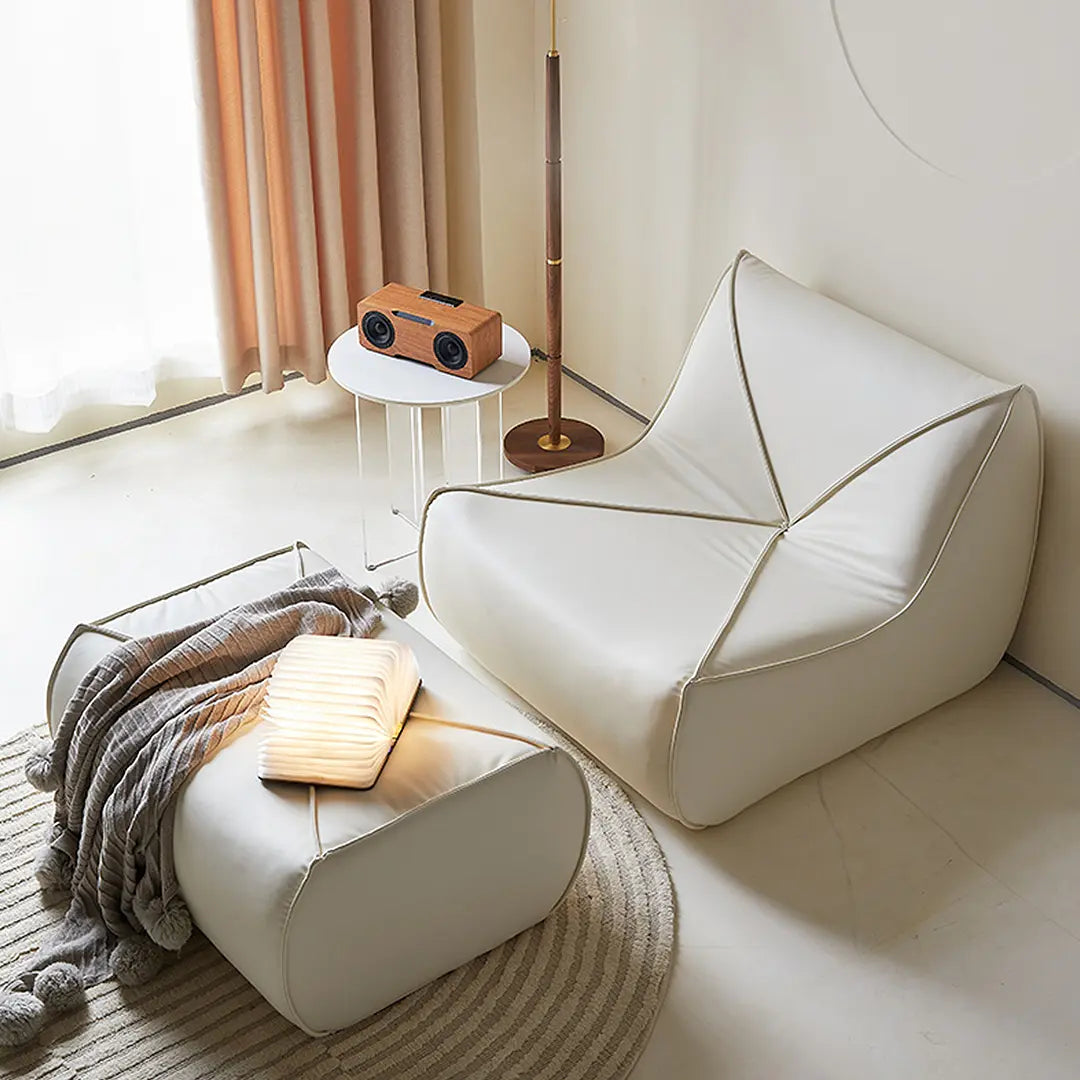Asaro Lounge Chair For Living Room, Leathaire Luxepalace.co.uk