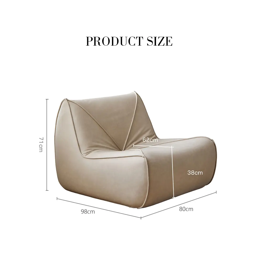 Asaro Lounge Chair For Living Room, Leathaire Luxepalace.co.uk