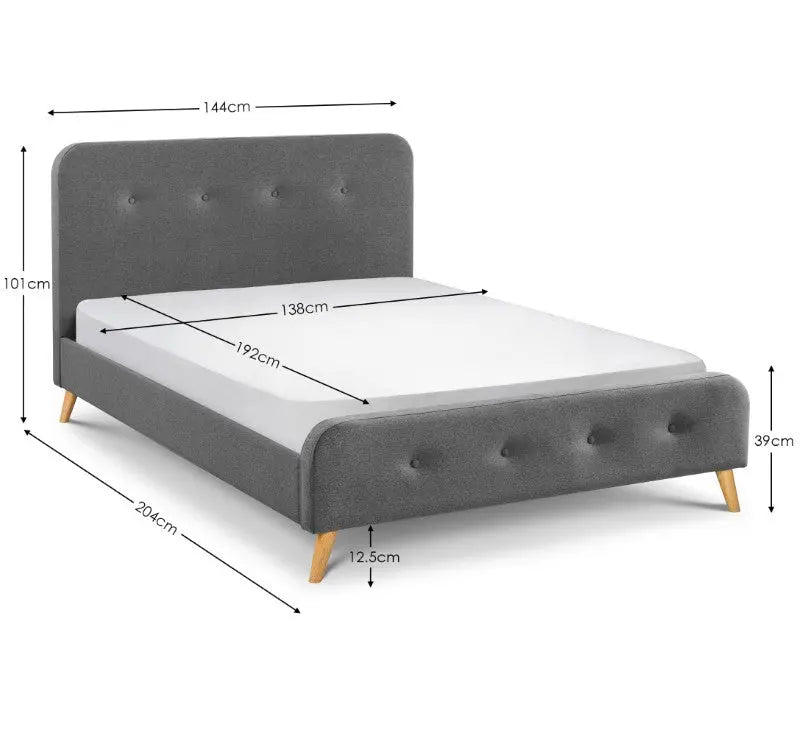 Astrid 135cm Double Bed Luxepalace