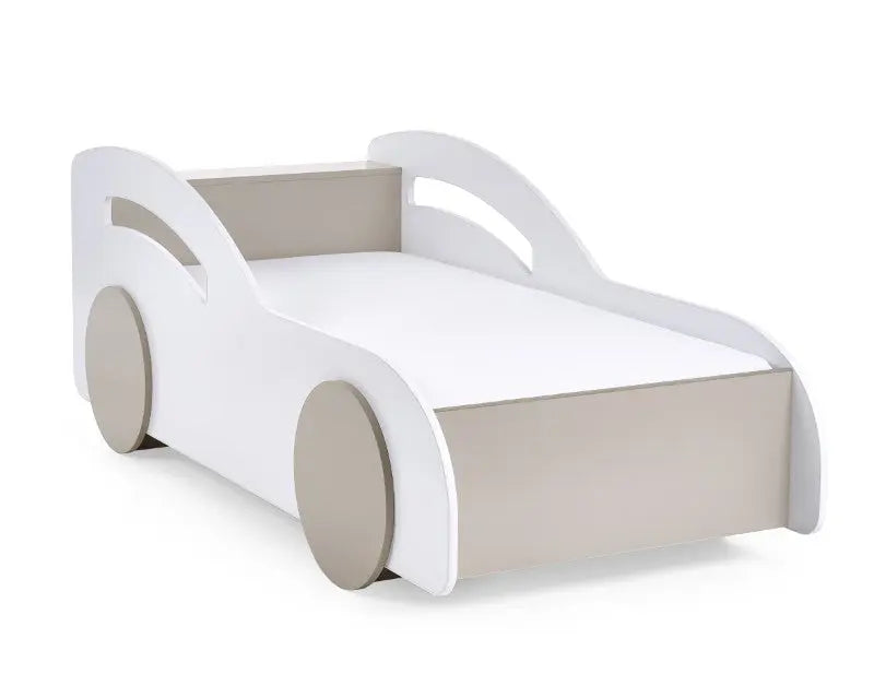 Atlantis Toddler Car Bed - White Luxepalace