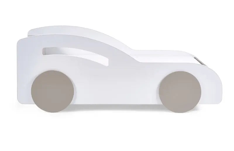 Atlantis Toddler Car Bed - White Luxepalace
