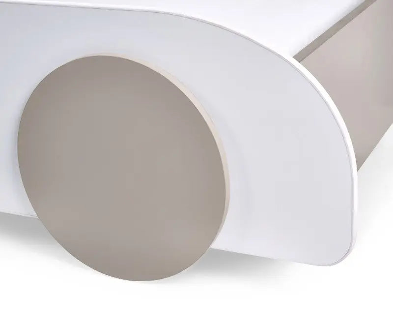 Atlantis Toddler Car Bed - White Luxepalace