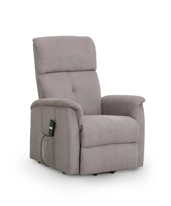 Ava Rise And Recline Chair - Taupe Fabric Luxepalace
