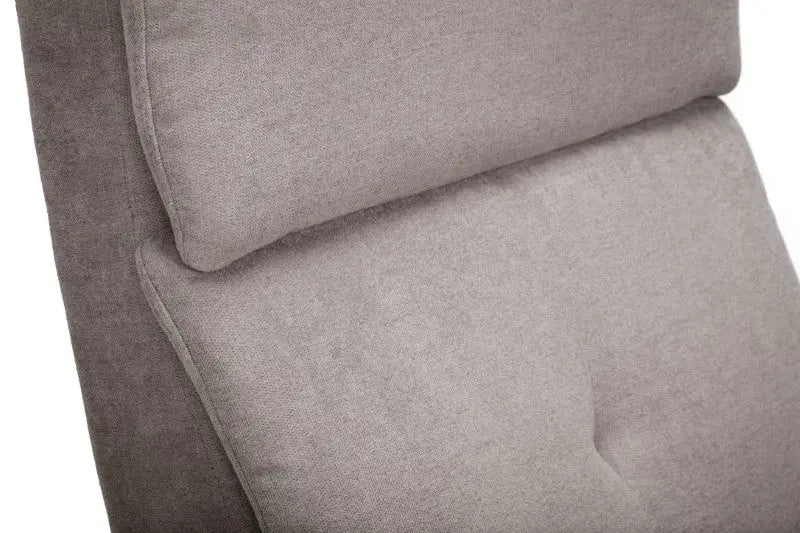 Ava Rise And Recline Chair - Taupe Fabric Luxepalace