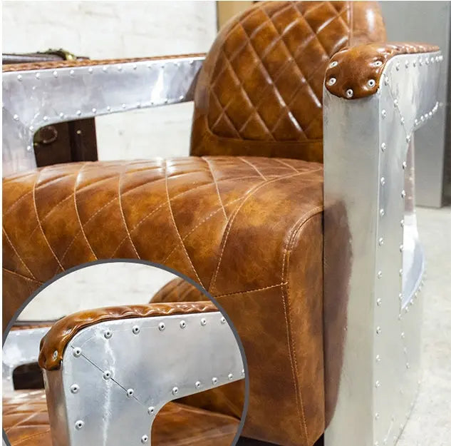 Aviator Pilot Armchair Luxepalace.co.uk