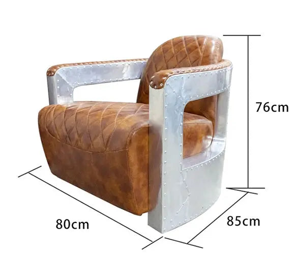 Aviator Pilot Armchair Luxepalace.co.uk