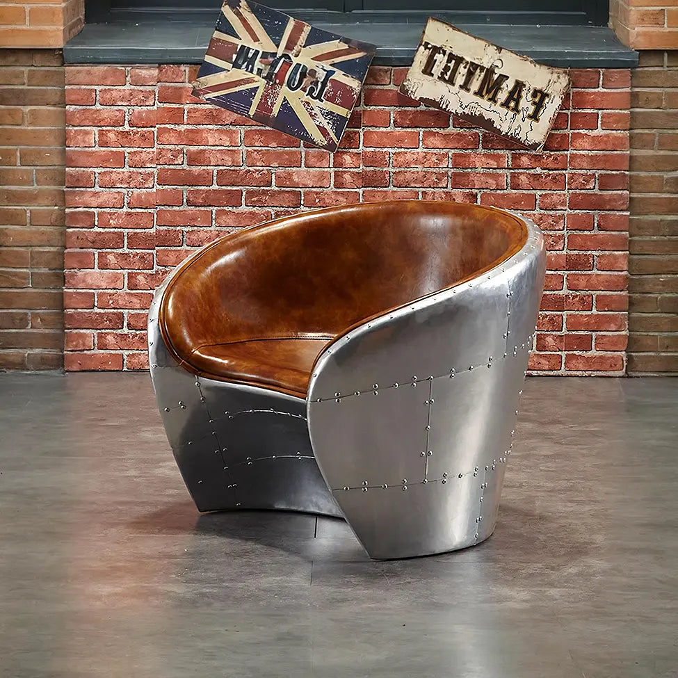 Aviator Pilot Armchair, Loft Style Luxepalace.co.uk