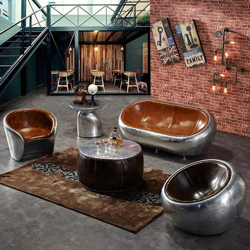Aviator Pilot Armchair, Loft Style Luxepalace.co.uk
