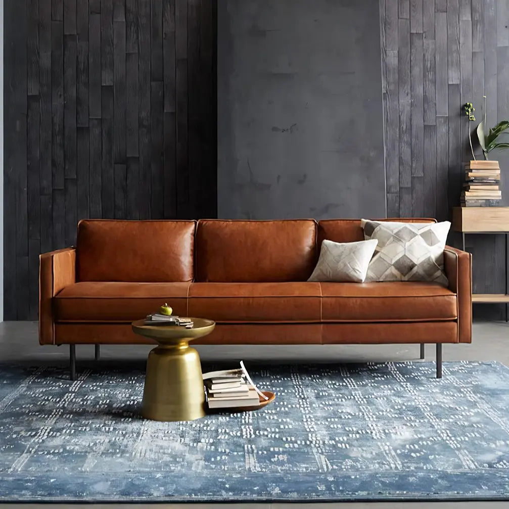 Barbican Two Seater, Three Seater Sofa, Real Leather Luxepalace.co.uk