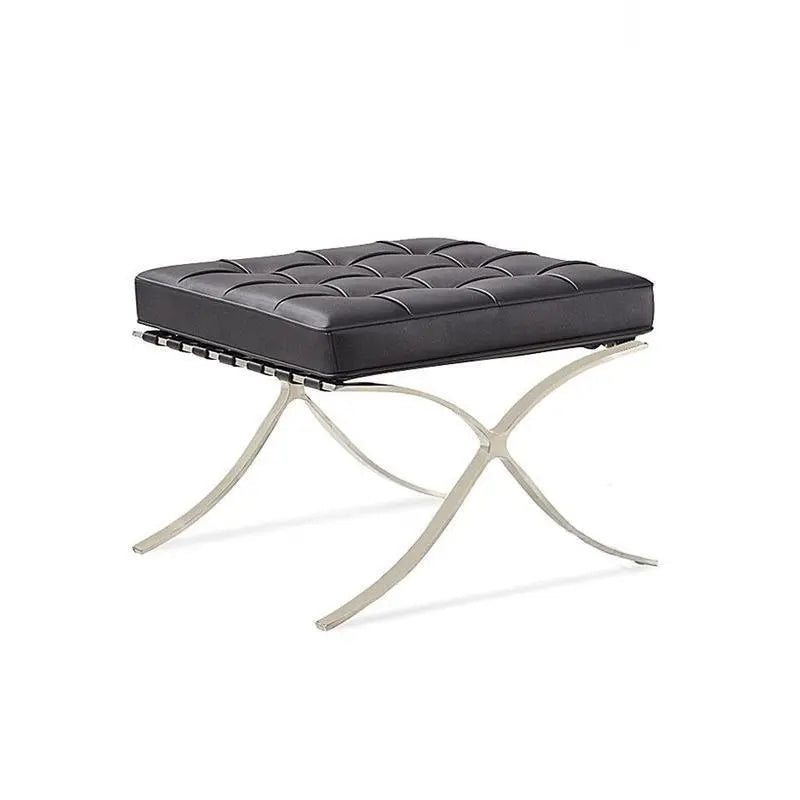 Barcelona Chair And Ottoman, Armchair Luxepalace.co.uk