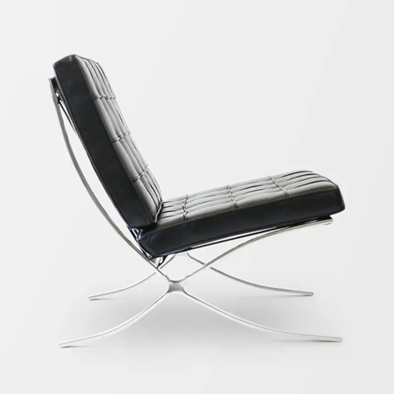 Barcelona Chair And Ottoman, Armchair Luxepalace.co.uk