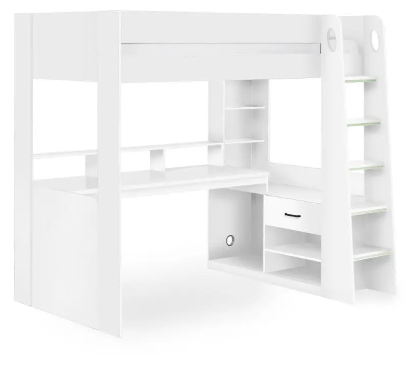 Blaze Gaming Highsleeper - All White Luxepalace