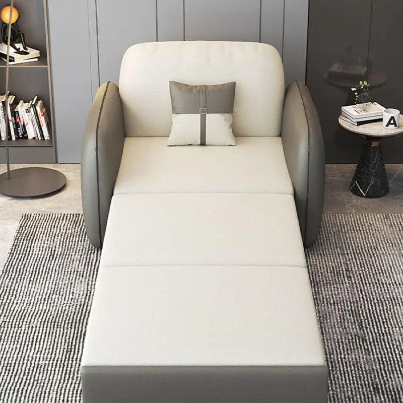 Caio Single Sofa Bed, Leathaire Luxepalace.co.uk