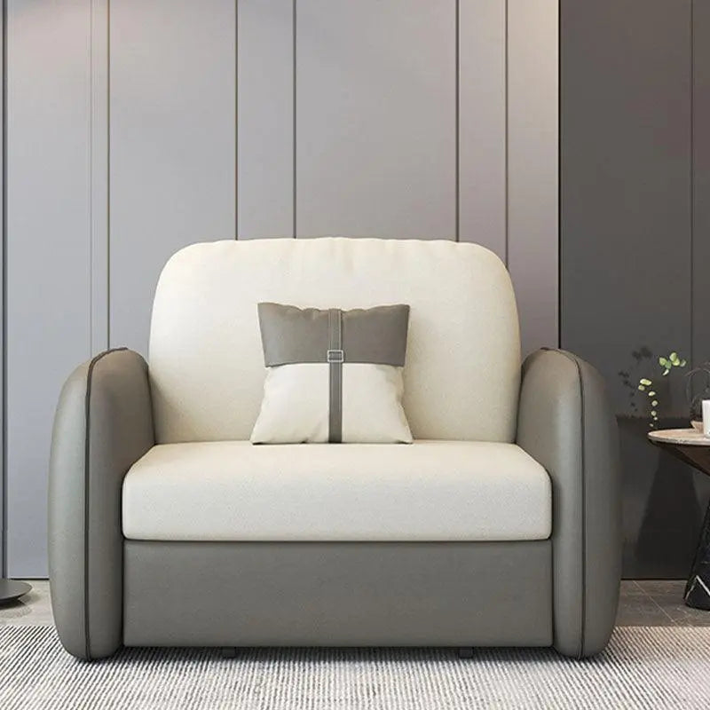 Caio Single Sofa Bed, Leathaire Luxepalace.co.uk