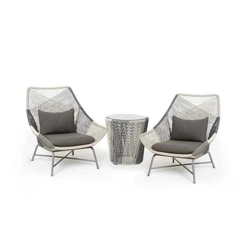 Carmean Rattan Chair and Footstool, Outdoor Luxepalace.co.uk