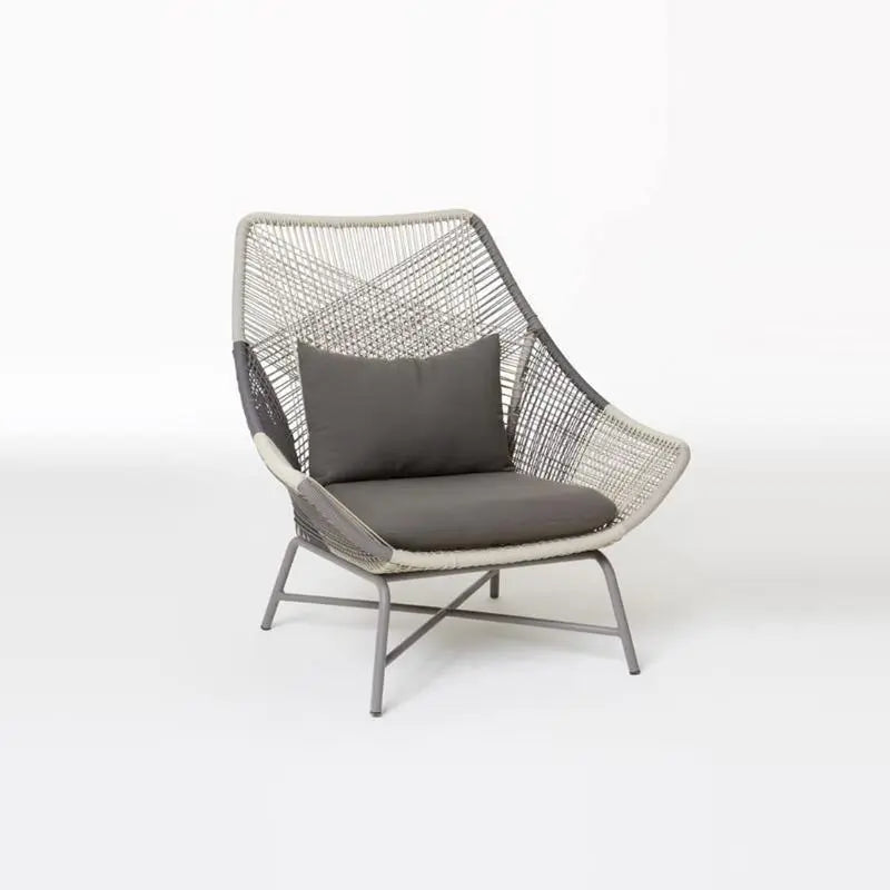 Carmean Rattan Chair and Footstool, Outdoor Luxepalace.co.uk