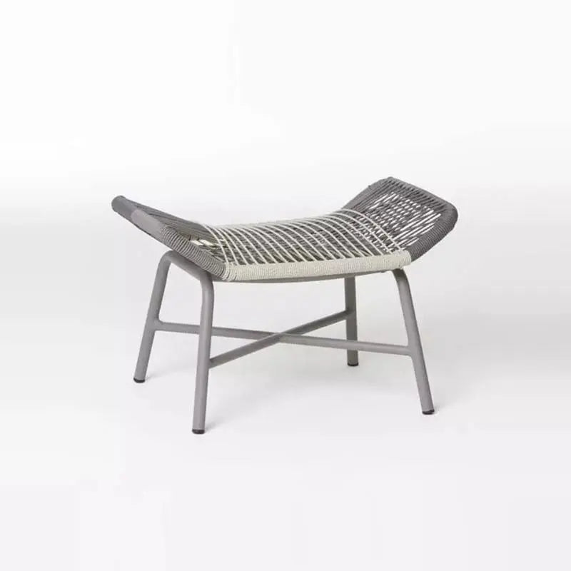 Carmean Rattan Chair and Footstool, Outdoor Luxepalace.co.uk