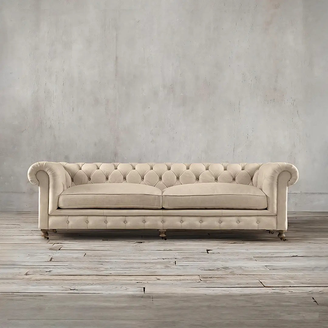 ChicComfort Two Seater Sofa, Velvet Luxepalace.co.uk