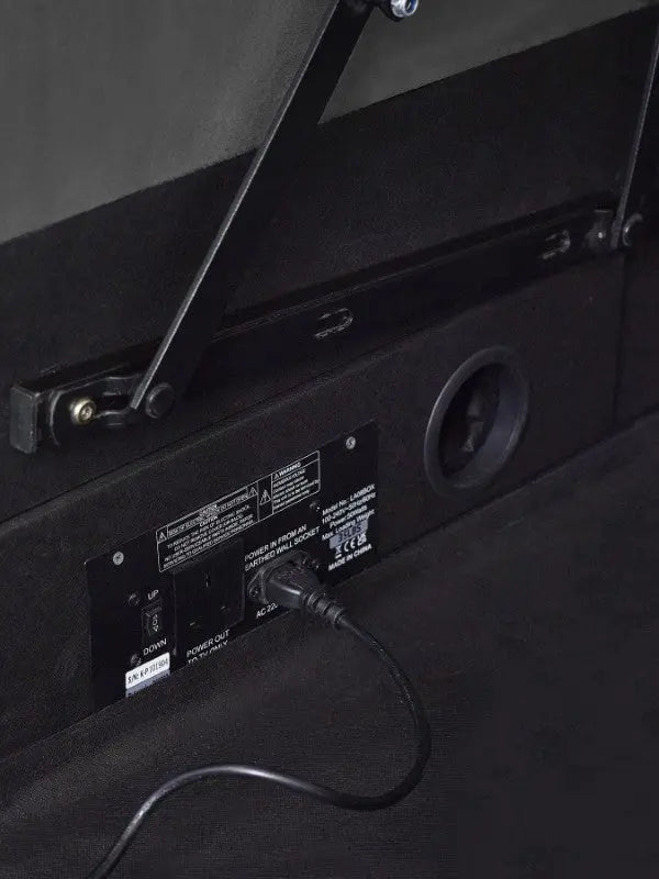 Clara Ottoman TV Bed 150cm - Dark Grey Luxepalace