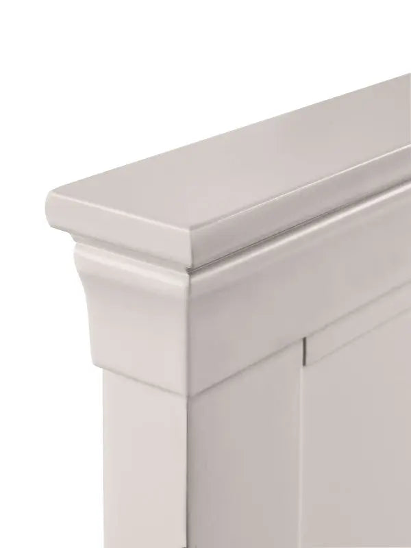 Clermont 135Cm Double Bed - Light Grey Luxepalace