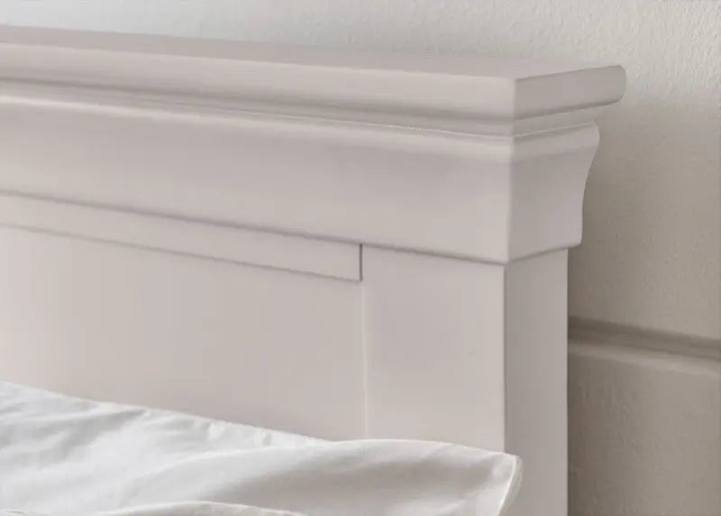 Clermont 150Cm King Bed - Light Grey Luxepalace