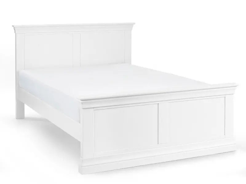 Clermont 150Cm King Bed - Surf White Luxepalace
