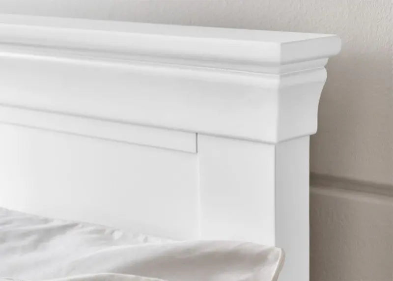Clermont 150Cm King Bed - Surf White Luxepalace