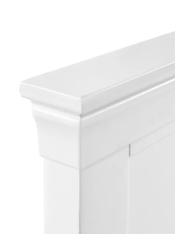 Clermont 150Cm King Bed - Surf White Luxepalace