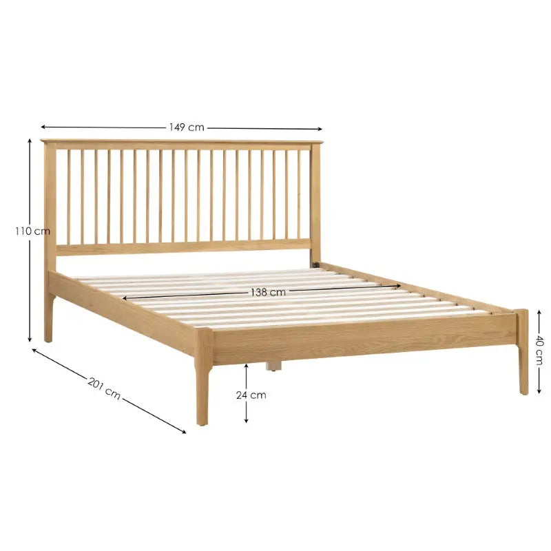 Cotswold 150cm King Bed Luxepalace
