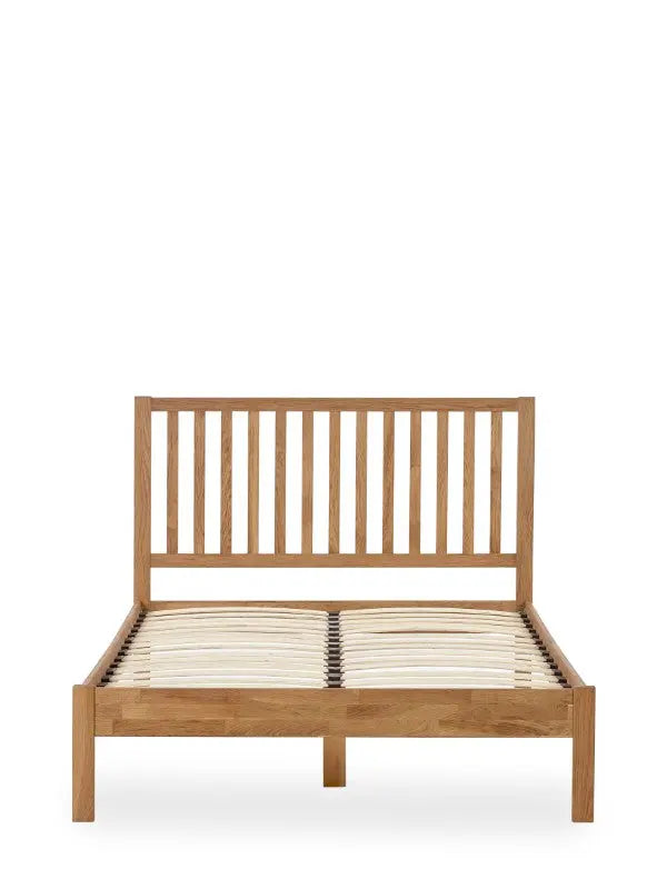 Coxmoor 135cm Bed - Oak Luxepalace