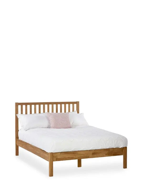 Coxmoor 150cm Bed - Oak Luxepalace