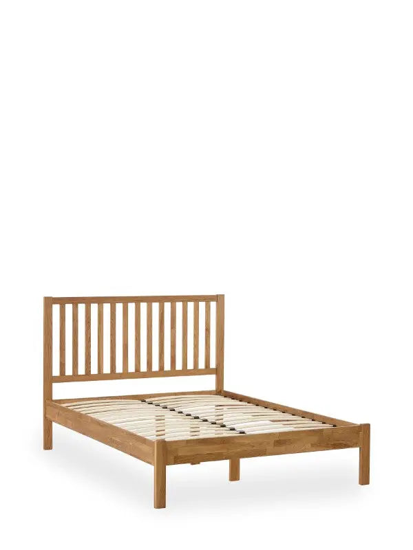 Coxmoor 150cm Bed - Oak Luxepalace
