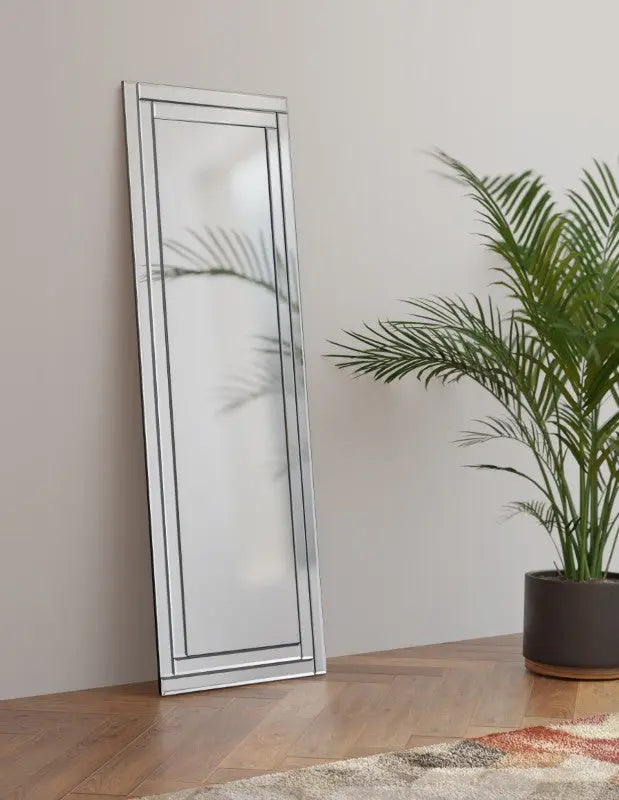Deco Frameless Dress Mirror Luxepalace