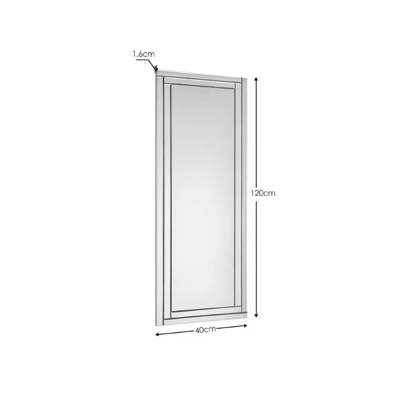 Deco Frameless Dress Mirror Luxepalace