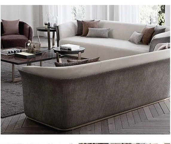 Demure Three Seater Sofa, Velvet Luxepalace.co.uk