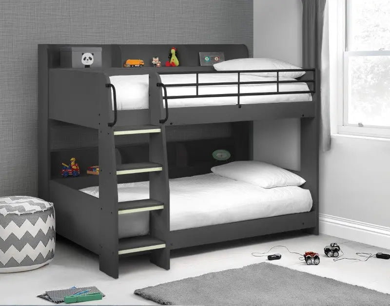 Domino Bunk Bed - Anthracite Luxepalace