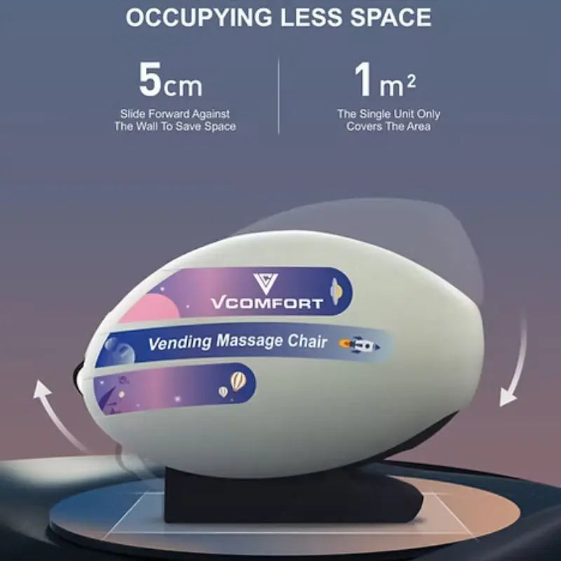 DreamVend Pro Vending Massage Chair - Contactless Luxepalace.co.uk