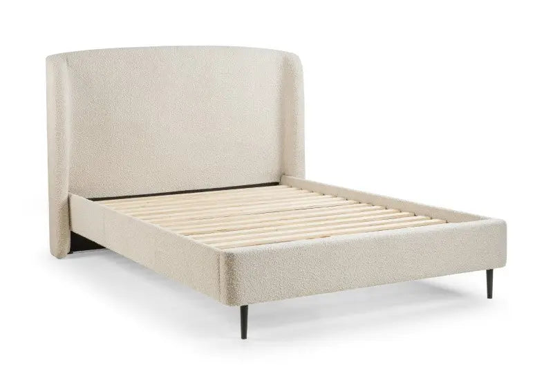 Eden 150cm King Bed - Ivory Luxepalace