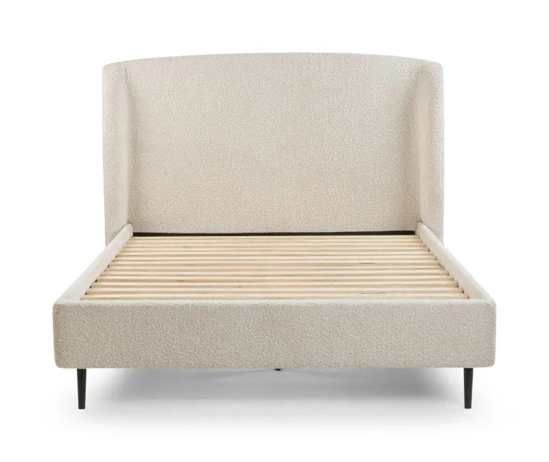 Eden 150cm King Bed - Ivory Luxepalace